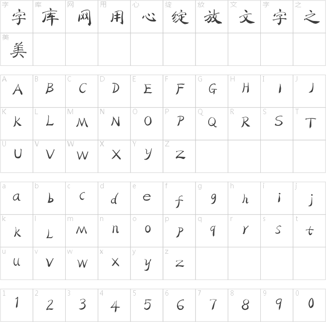 騰祥范笑歌楷書(shū)簡(jiǎn)