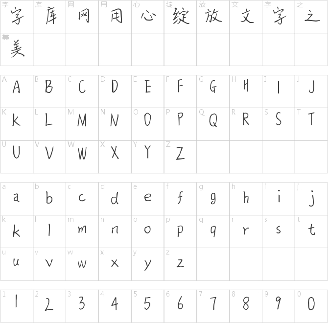 X-俊杰手跡
