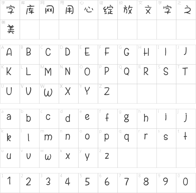 字語軟糖體