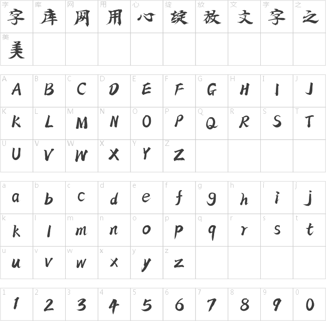 方正字跡-經書體