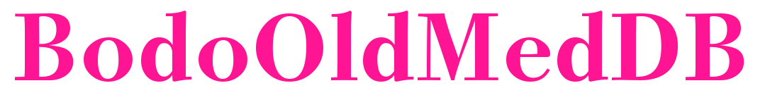 BodoOldMedDB預(yù)覽圖片
