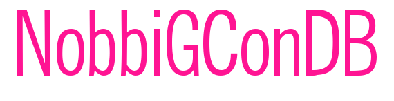 NobbiGConDB預(yù)覽圖片