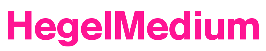 HegelMedium預覽圖片