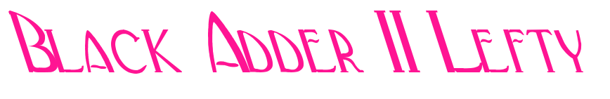 Black Adder II Lefty預覽圖片