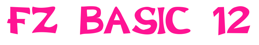 FZ BASIC 12預(yù)覽圖片