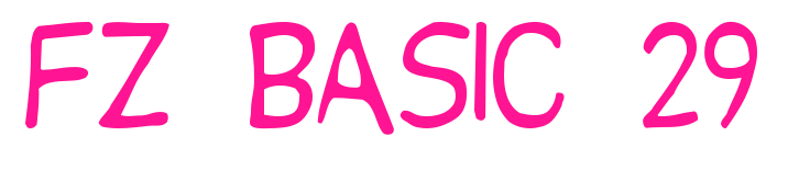 FZ BASIC 29預(yù)覽圖片