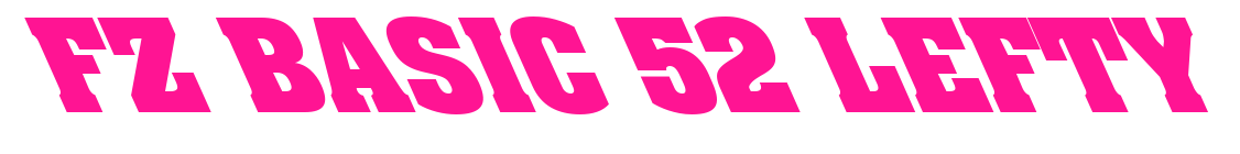 FZ BASIC 52 LEFTY預(yù)覽圖片