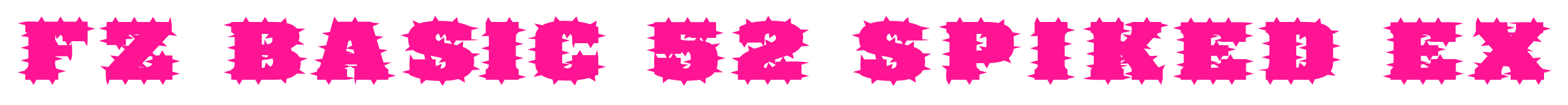 FZ BASIC 52 SPIKED EX預(yù)覽圖片