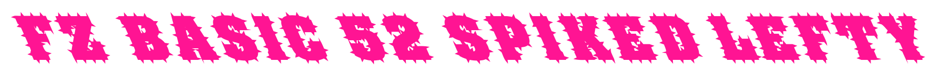 FZ BASIC 52 SPIKED LEFTY預覽圖片
