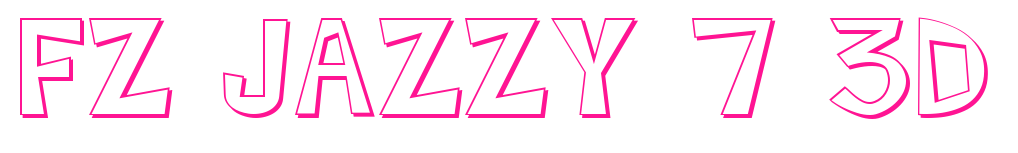 FZ JAZZY 7 3D預(yù)覽圖片