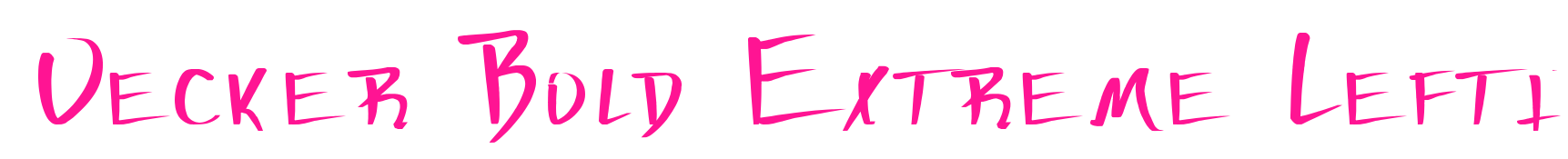 Vecker Bold Extreme Lefti預覽圖片