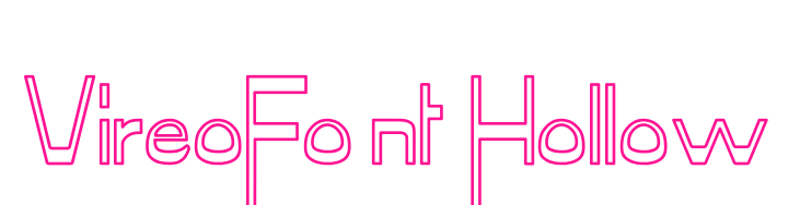 VireoFont Hollow預(yù)覽圖片