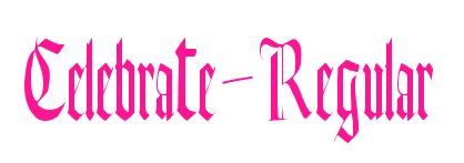 Celebrate-Regular預(yù)覽圖片