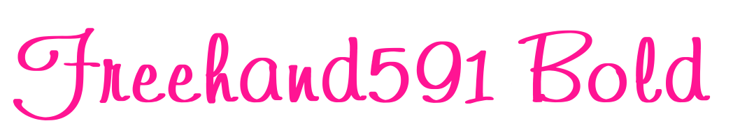Freehand591-Bold預覽圖片