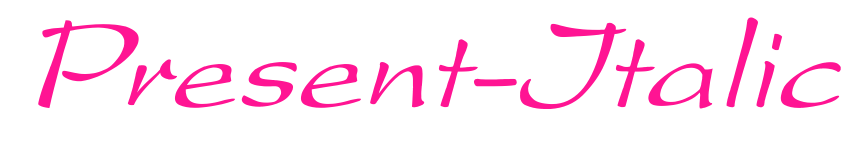 Present-Italic預(yù)覽圖片