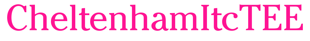 CheltenhamItcTEE預覽圖片