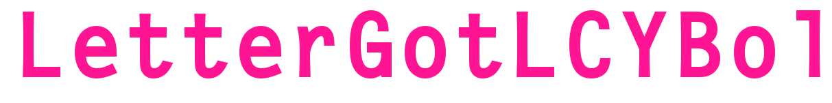 LetterGotLCYBol預覽圖片