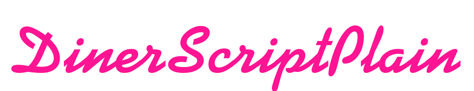 DinerScriptPlain預覽圖片