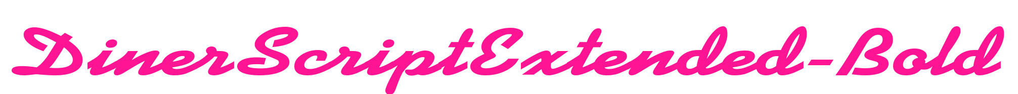 DinerScriptExtended-Bold預覽圖片