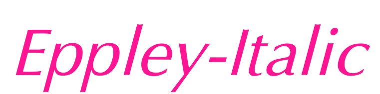Eppley-Italic預(yù)覽圖片