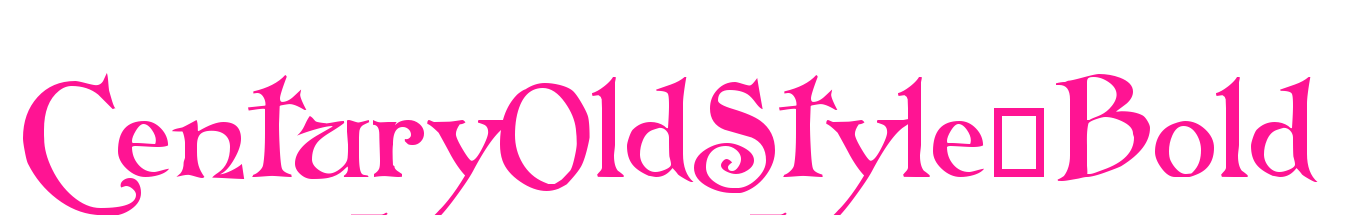 CenturyOldStyle_Bold預(yù)覽圖片