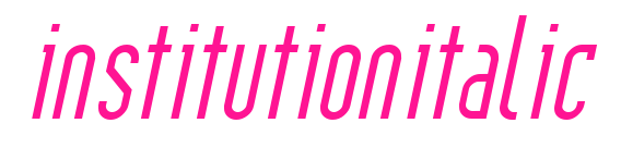 institutionitalic預覽圖片