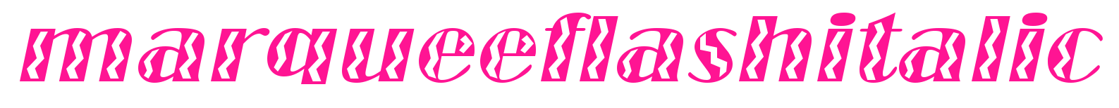 marqueeflashitalic預覽圖片