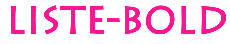 Liste-Bold預(yù)覽圖片
