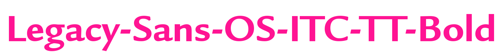 Legacy-Sans-OS-ITC-TT-Bold預覽圖片