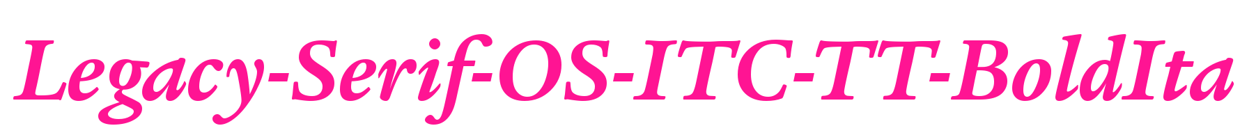 Legacy-Serif-OS-ITC-TT-BoldIta預(yù)覽圖片