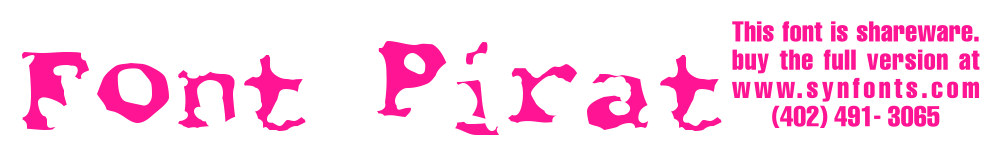 Font Pirate預覽圖片