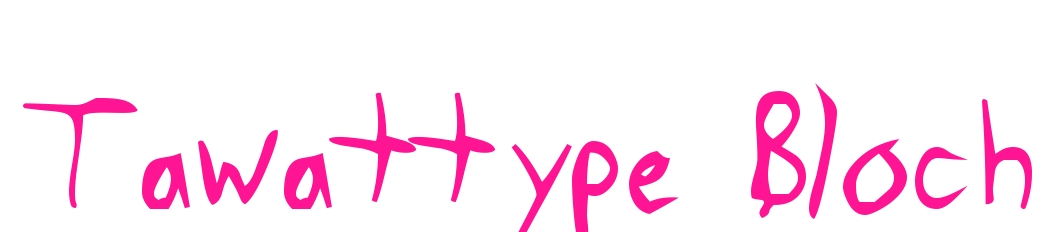 Tawattype Bloch預(yù)覽圖片
