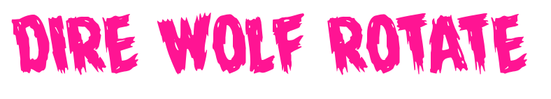 Dire Wolf Rotate預(yù)覽圖片