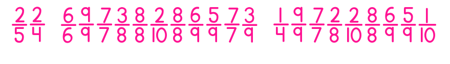 KG Traditional Fractions預(yù)覽圖片