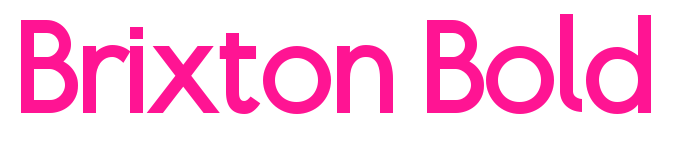 Brixton Bold預(yù)覽圖片