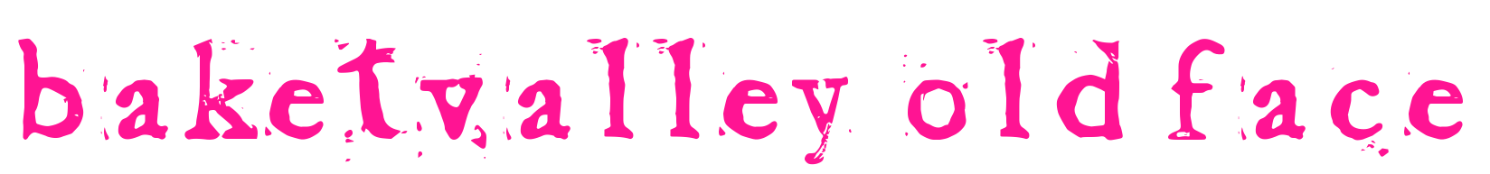 Baketvalley Old Face預(yù)覽圖片