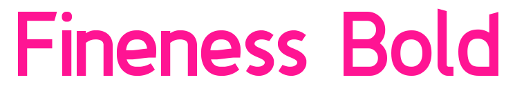 Fineness Bold預覽圖片