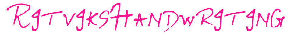 RitviksHandwriting預(yù)覽圖片