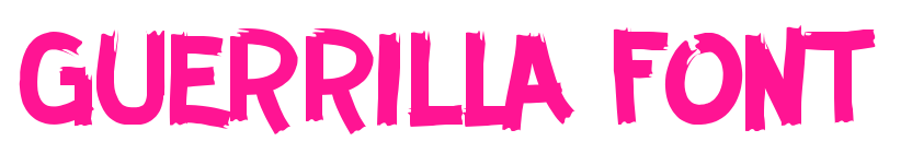 GUERRILLA FONT預覽圖片