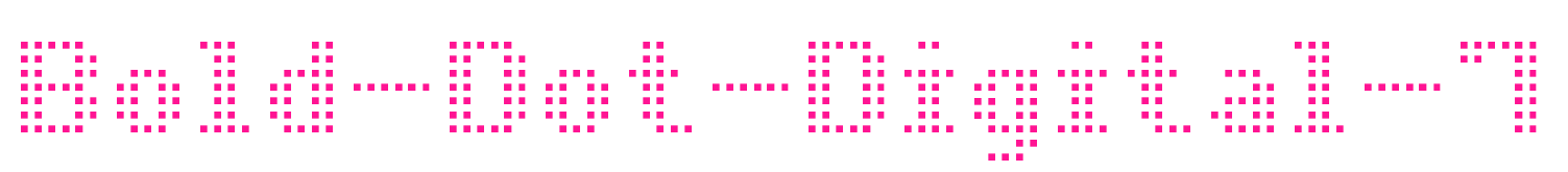 Bold-Dot-Digital-7預(yù)覽圖片