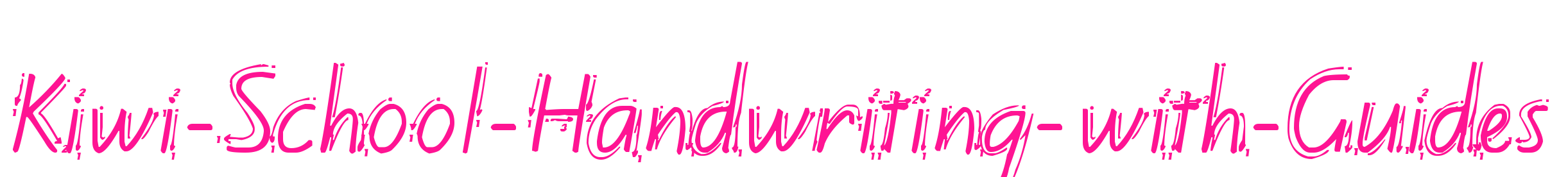 Kiwi-School-Handwriting-with-Gui預(yù)覽圖片