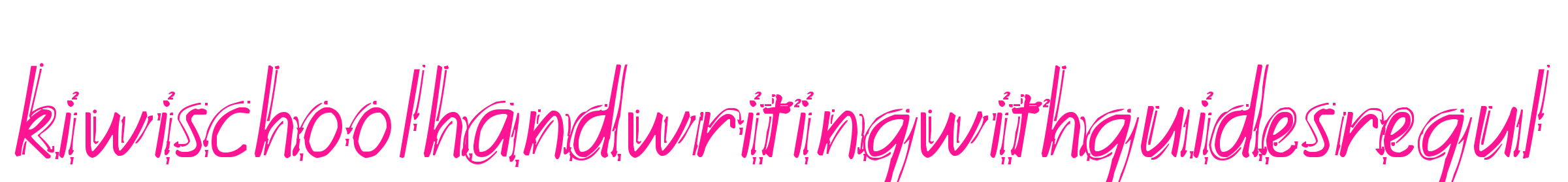 kiwischoolhandwritingwithguidesr預(yù)覽圖片