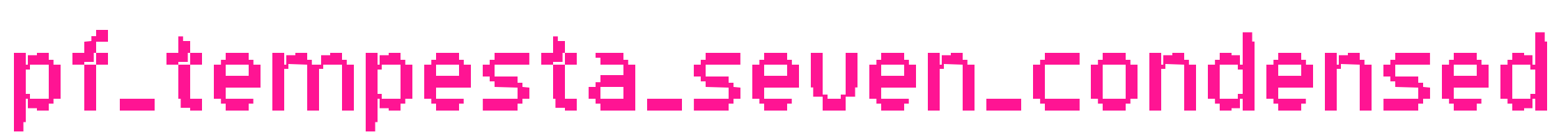 pf_tempesta_seven_condensed預覽圖片