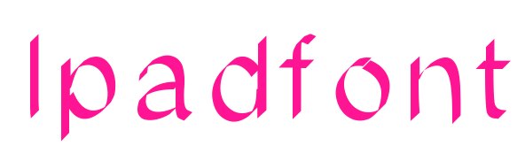 Ipadfont預(yù)覽圖片