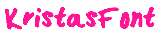 KristasFont預覽圖片