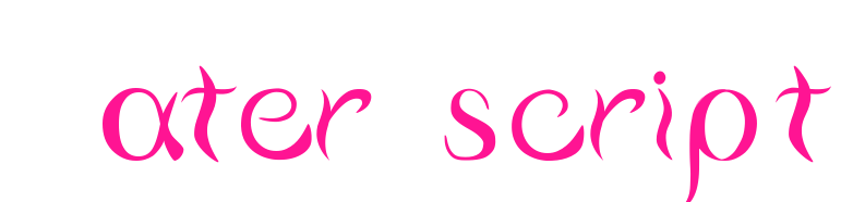Water script預(yù)覽圖片