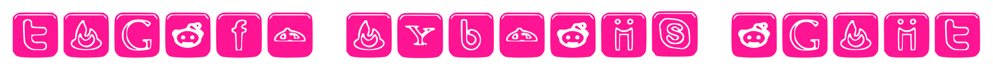 SOCIAL OUTLINE ICONS預(yù)覽圖片