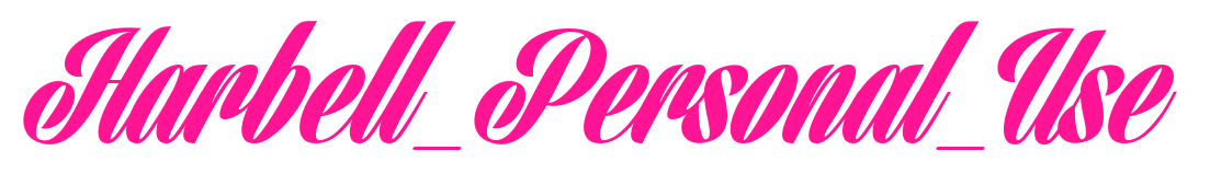 Harbell_Personal_Use預覽圖片