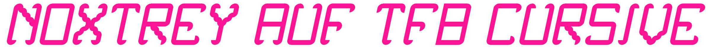 Noxtrey Auf tfb cursive預覽圖片