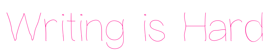 Writing is Hard預覽圖片